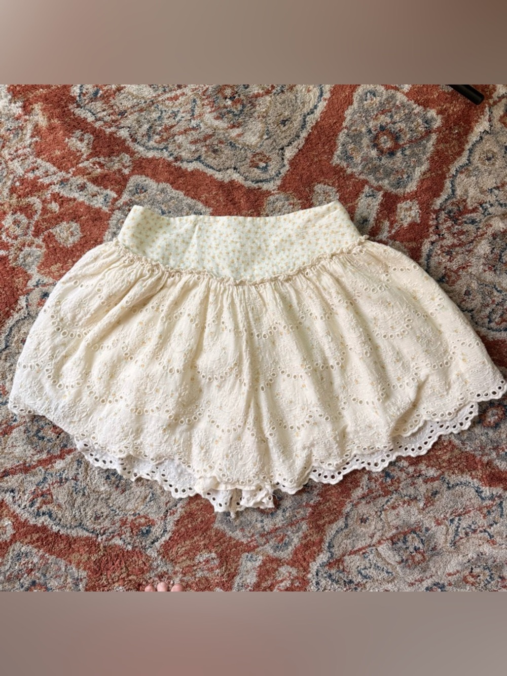 Free People Floral Skirt